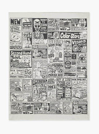 Newspaper Picnic Blanket by Polar Skate Co. at Couverture & The Garbstore