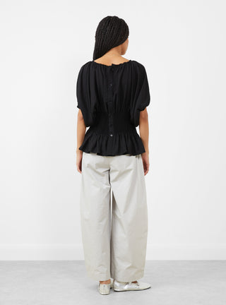 Colombina Top Black by Renata Brenha at Couverture & The Garbstore 
Back View