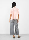 Frevo Shirt Light Pink by Renata Brenha at Couverture & The Garbstore
Back View 