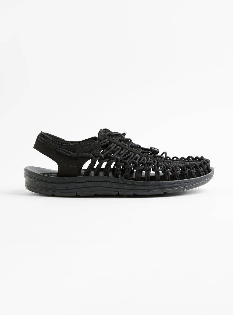 UNEEK Black & Black by Keen Footwear at Couverture & The Garbstore 
Side View