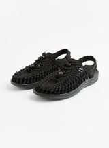 UNEEK Black & Black by Keen Footwear at Couverture & The Garbstore 
Front View