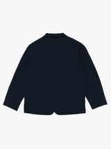 ALPHADRY Club Jacket Navy by nanamica at Couverture & The Garbstore
Back View