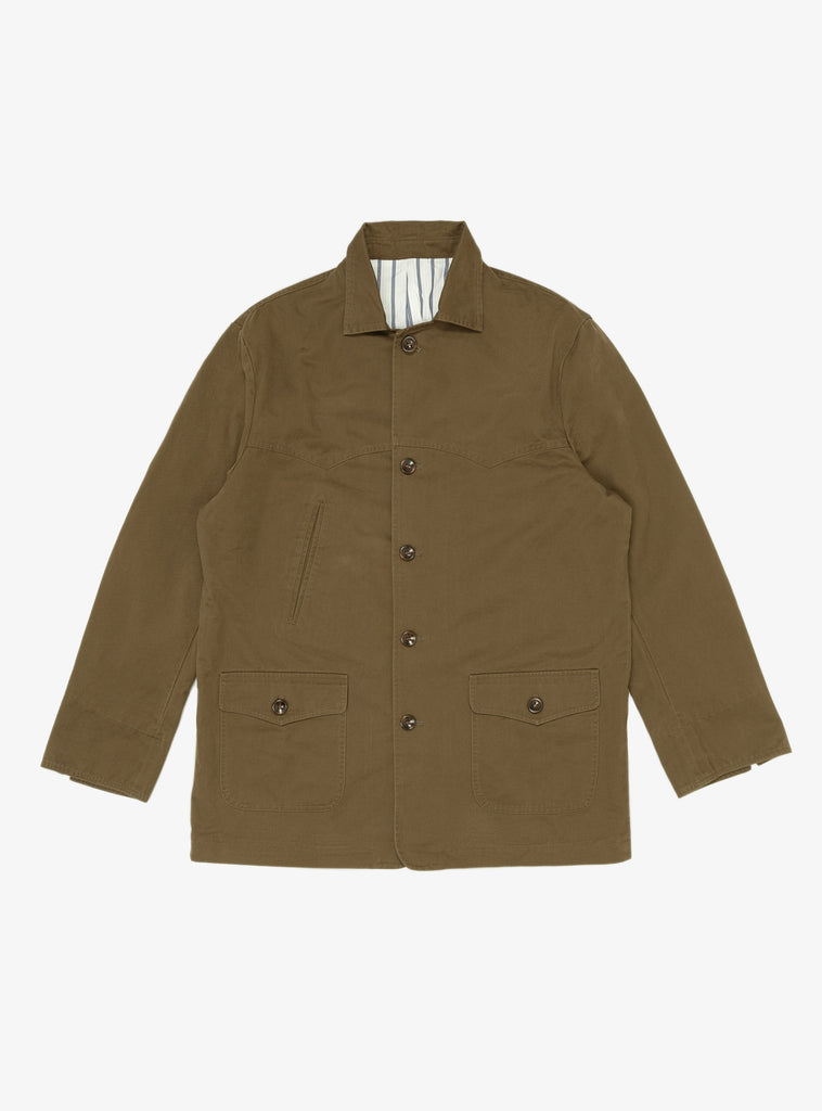 Chicago Chore Jacket Wood by Carter Young at Couverture & The Garbstore
Front View