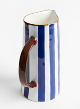 Anafi Pitcher Blue by Pomax at Couverture & The Garbstore Back Detail