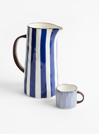 Anafi Pitcher Blue by Pomax at Couverture & The Garbstore Group Shot