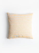 Saint Tropez Cushion Natural/Rust by Pomax at Couverture & The Garbstore
Back View