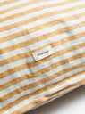 Saint Tropez Cushion Natural/Rust by Pomax at Couverture & The Garbstore
Close-up