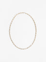 Adriana Necklace Gold Plated Brass by Laura Lombardi at Couverture & The Garbstore