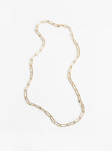 Adriana Necklace Gold Plated Brass by Laura Lombardi at Couverture & The Garbstore