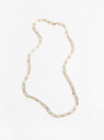 Adriana Necklace Gold Plated Brass by Laura Lombardi at Couverture & The Garbstore