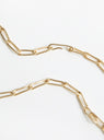 Adriana Necklace Gold Plated Brass by Laura Lombardi at Couverture & The Garbstore