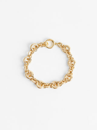 Isola Bracelet Gold Plated Brass by Laura Lombardi at Couverture & The Garbstore 