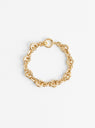 Isola Bracelet Gold Plated Brass by Laura Lombardi at Couverture & The Garbstore 