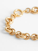 Isola Bracelet Gold Plated Brass by Laura Lombardi at Couverture & The Garbstore 