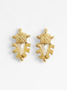 The Circus Cowboy Studs Brass by Ruby Jack at Couverture & The Garbstore
Front View