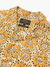 Open Collar Block Print Shirt Sun Flower by Beams Plus at Couverture & The Garbstore
Close-up