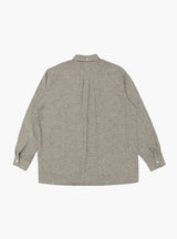 Open B.D. Nep Check Cotton Linen Shirt Beige by Beams Plus at Couverture & The Garbstore
Back