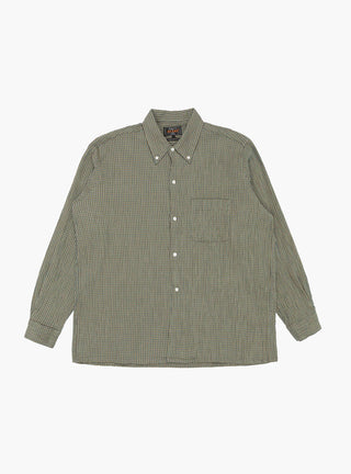 Open B.D. Plaid Shirt Olive by Beams Plus at Couverture & The Garbstore
Front 