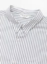 Regular Collar Shirt White Stripe by Still by Hand at Couverture & The Garbstore
Close-up