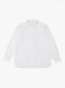 Regular Collar Shirt White by Still by Hand at Couverture & The Garbstore
Front View