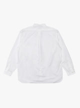 Regular Collar Shirt White by Still by Hand at Couverture & The Garbstore
Back View