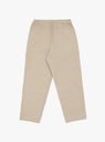 High Twist Pants Khaki Beige by Still by Hand at Couverture & The Garbstore
Back View