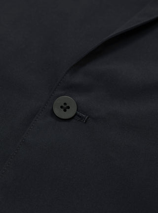 Cupro Mixed Easy Jacket Dark Navy from Still By Hand at Couverture & The Garbstore
Close-up2