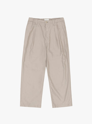 Cupro Mixed Straight Pants Greige by Still by Hand at Couverture & The Garbstore
Front 