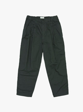 Garment-Dye 2 Tuck Pants Green Charcoal by Still By Hand at Couverture & The Garbstore
Front View