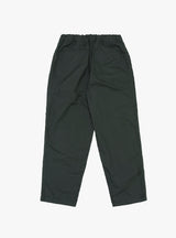 Garment-Dye 2 Tuck Pants Green Charcoal by Still By Hand at Couverture & The Garbstore
Back View