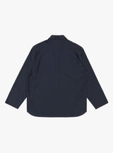 Cupro Mixed Pullover Shirt Navy from Still By Hand at Couverture & The Garbstore
Back