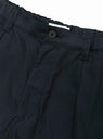 Cupro Mixed Straight Pants Dark Navy by Still By Hand at Couverture & The Garbstore
Close-up