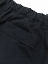 Cupro Mixed Straight Pants Dark Navy by Still By Hand at Couverture & The Garbstore
Close-up2
