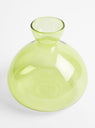 Avocado Vase in Grass Green by Ilex Studio at Couverture & The Garbstore
Front View