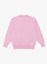 Wave Cotton Knit Pullover in Pink by Yonetomi at Couverture & The Garbstore
Back View