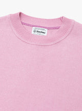 Wave Cotton Knit Pullover in Pink by Yonetomi at Couverture & The Garbstore
Close-up