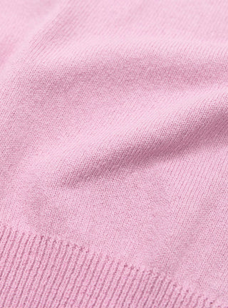 Wave Cotton Knit Pullover in Pink by Yonetomi at Couverture & The Garbstore
Close-up