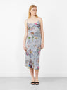 Lexi Strap Dress Maria Multi by Julia Heuer at Couverture & The Garbstore
Front View