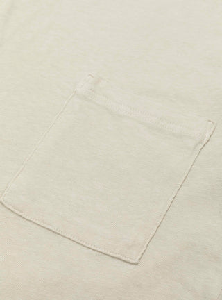 Gauze Jersey Pocket Tee Ivory by Kapital at Couverture & The Garbstore
Close-up2