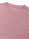 Gauze Jersey Pocket Tee Pink by Kapital at Couverture & The Garbstore
Close-up