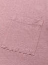 Gauze Jersey Pocket Tee Pink by Kapital at Couverture & The Garbstore
Close-up2