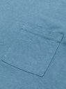 Gauze Jersey Pocket Tee Light Blue by Kapital at Couverture & The Garbstore
Close-up2