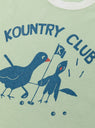 20 Jersey Ringer T-Shirt Kountry Club Mint by Kapital at Couverture & The Garbstore
Close-up