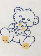 20 Jersey Crew T-Shirt Peckish Little Bear White by Couverture & The Garbstore
Close-up