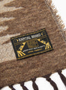 Speakeasy Blanket Brown and Beige by Kapital at Couverture & The Garbstore
Close up 