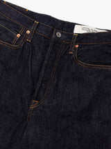 14oz 5 Pocket Monkey Denim One Wash by Kapital at Couverture & The Garbstore
Close-up