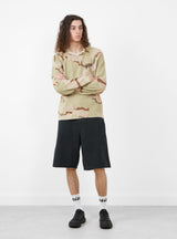 Work Short Washed Canvas Black by Stussy at Couverture & The Garbstore
Front2