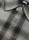 Motif Plaid Shirt Grey by Stussy at Couverture & The Garbstore
Close up 