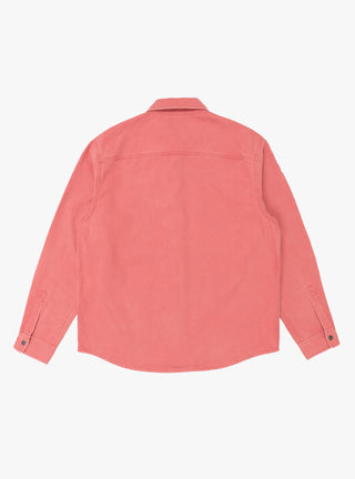 Heavy Washed Canvas Shirt Berry by Stüssy at Couverture & The Garbstore
Back