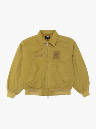 Flight Bomber Golden Olive by Stussy at Couverture & The Garbstore
Front